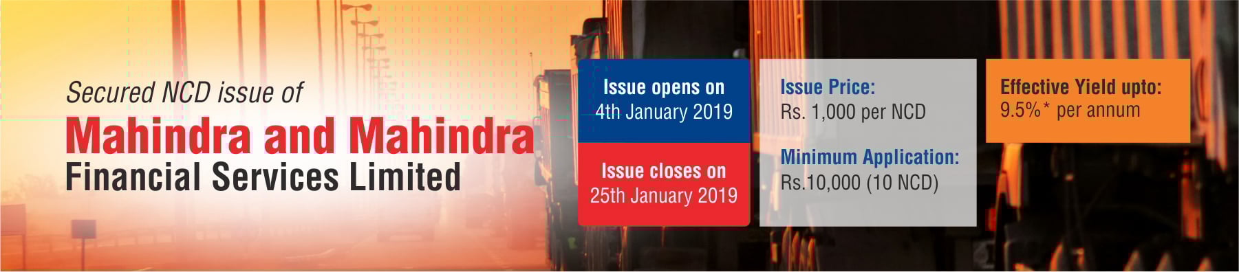 Mahindra & Mahindra Financial Services Limited - NCD